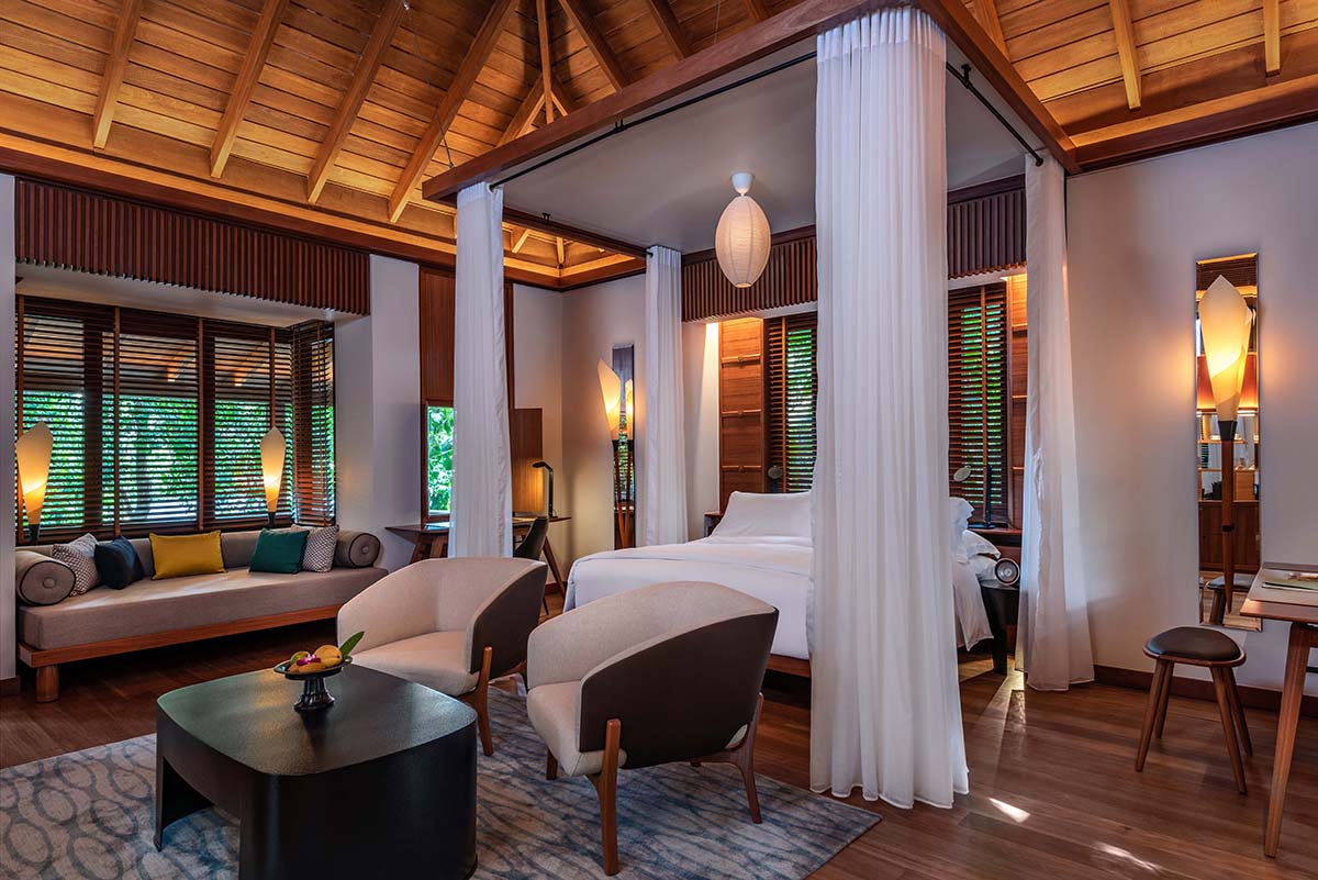 The Datai Langkawi - Rainforest Villa (bedroom)